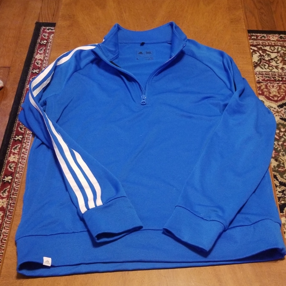 Ladies Adidas pullover track jacket